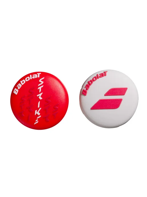 BABOLAT Виброгаситель Strike Damp x2, Red White, белый, фото 2