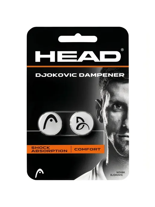 HEAD Виброгаситель Djokovic Dampener x2, серый, фото 2