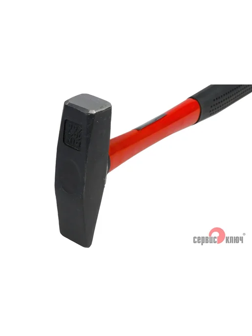 СЕРВИС КЛЮЧ Молоток 1 кг с фиберглассовой ручкой, 400 г, фото 3