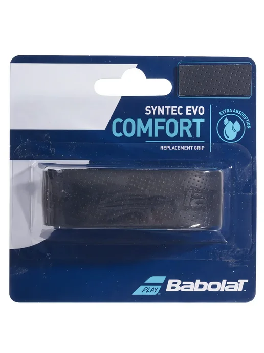 BABOLAT Обмотка для ручки Grip Syntec Evo x1, Black, черный, фото 2