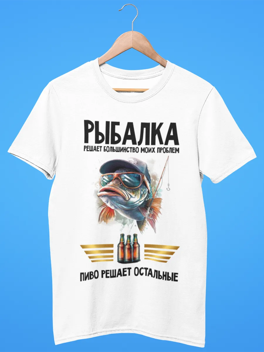Футболка на рыбалку