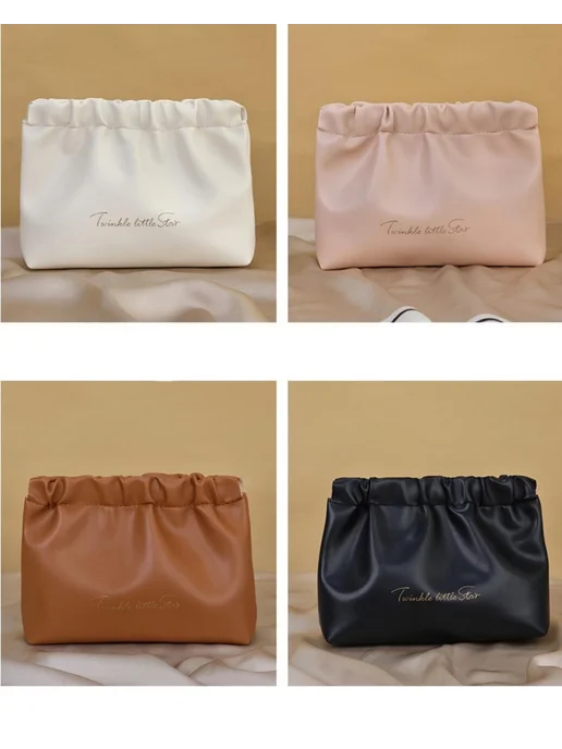 adi shop Косметичка женская мини в сумку набор, коричневый, фото 5