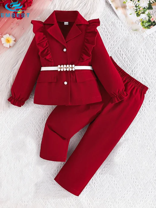 EMBEST комплект костюмов для девочки 3-8 лет, вариант