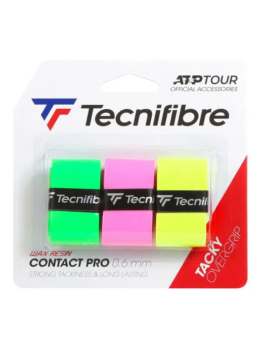 Tecnifibre Обмотка для ракетки Overgrip Pro Contact, 3шт, 3 шт