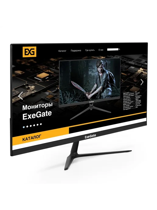EXEGATE Монитор EX295525RUS 23,8" SmartView EP2407TA, вариант, фото 2