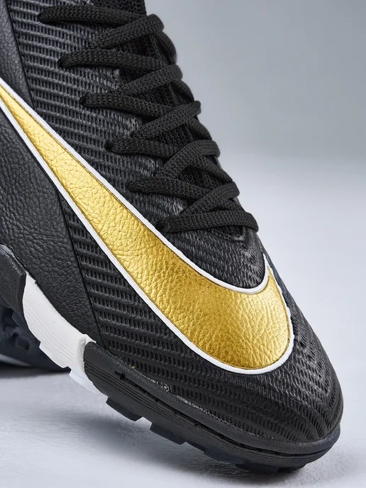 Nike Сороконожки футбольные бутсы, черный, фото 8