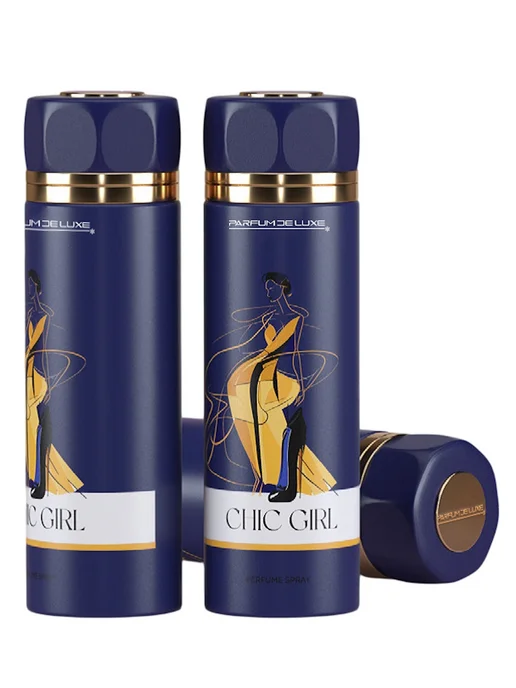 PARFUM DE LUXE CHIC GIRL. Женский парфюмированный дезодорант-спрей, 200мл, 200 мл, фото 2