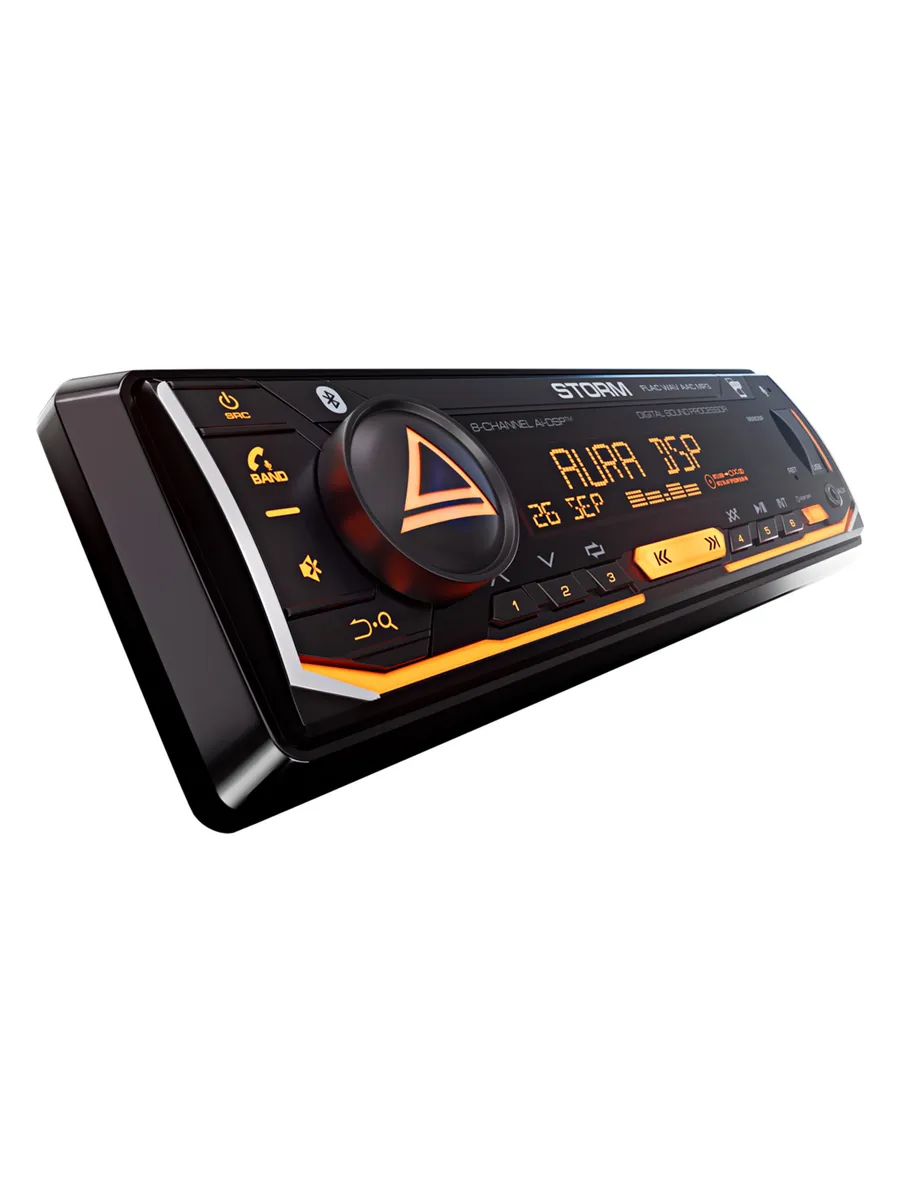 Автомагнитола STORM-868DSP процессор 4 RCA, 4х51 Вт.