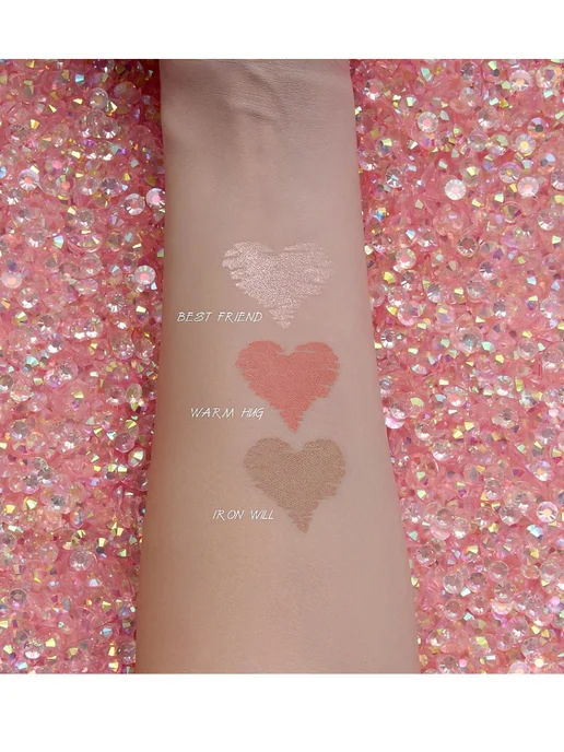 SODA Палетка для лица Heart Of Gold #magicalpower. Коллекция Winx, золотой, фото 4