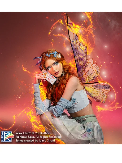 SODA Палетка для лица Heart Of Gold #magicalpower. Коллекция Winx, золотой, фото 5