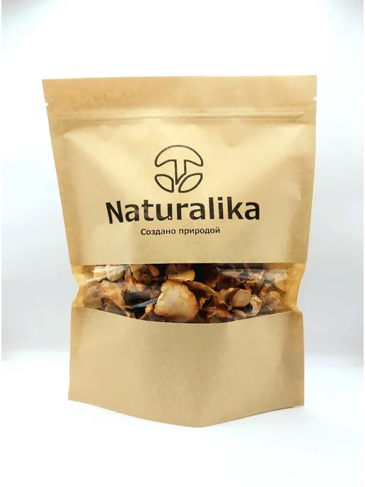 Naturalika Лисички сушеные грибы от паразитов 200 г 2 сорт, 200 г, фото 2