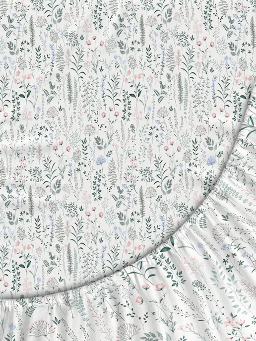 Свит Простынь 1,5 спальная бязь хлопок с рисунком, 160x200, фото 2
