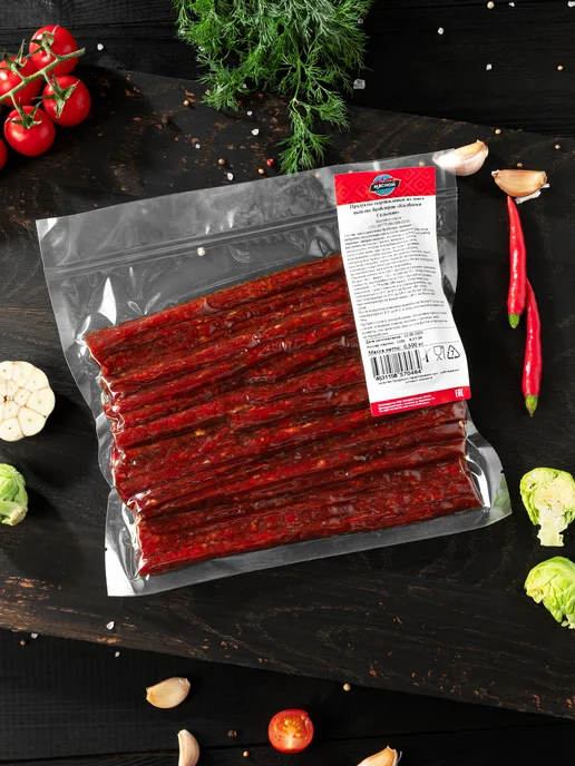 Мясной продукт Колбаски Сельские из цыпленка, вариант, фото 6