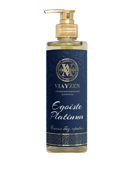 VIAYZEN Шампунь мужской Egoiste Platinum 250мл, 250 мл, фото 2