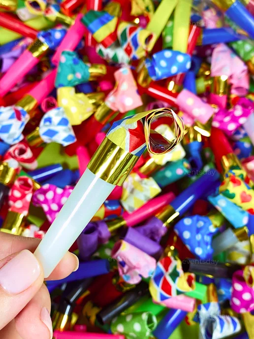 EventsDay Дудочка детская для праздника набор 24 шт, 24 шт, фото 6