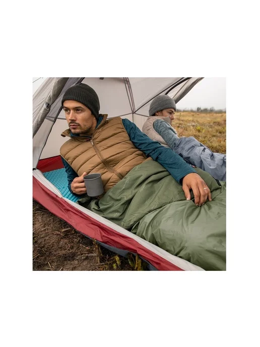 Naturehike Спальный мешок туристический одноместный летний, зеленый, фото 3