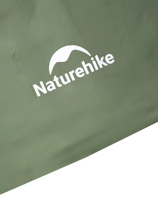 Naturehike Спальный мешок туристический одноместный летний, зеленый, фото 7