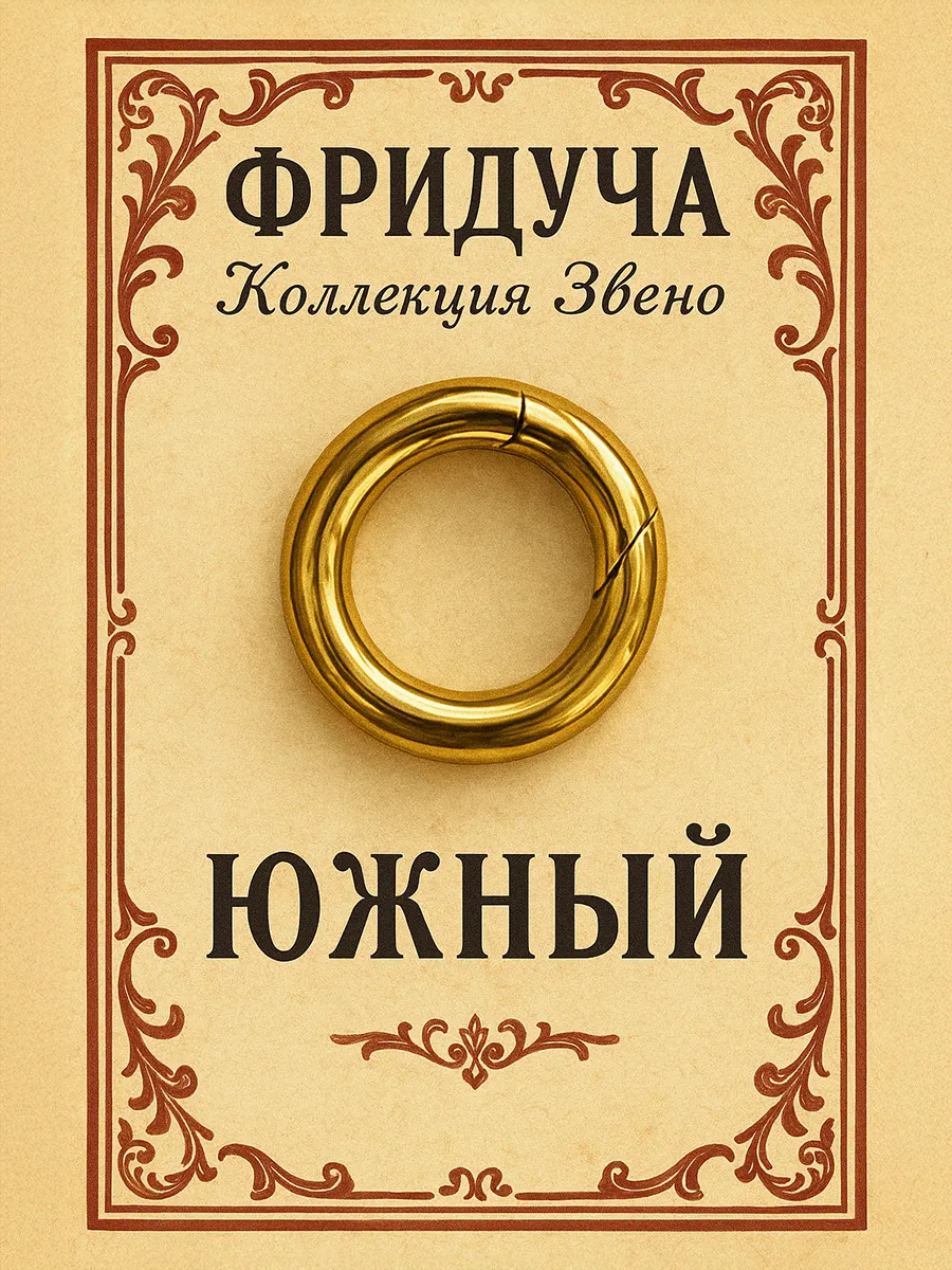 Подвеска-кольцо «Южный», 20 мм, позолота