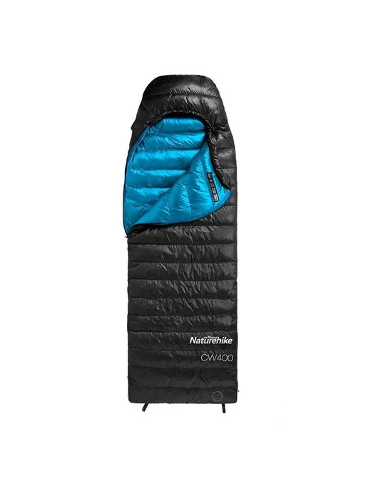 Naturehike Спальный мешок туристический теплый, голубой
