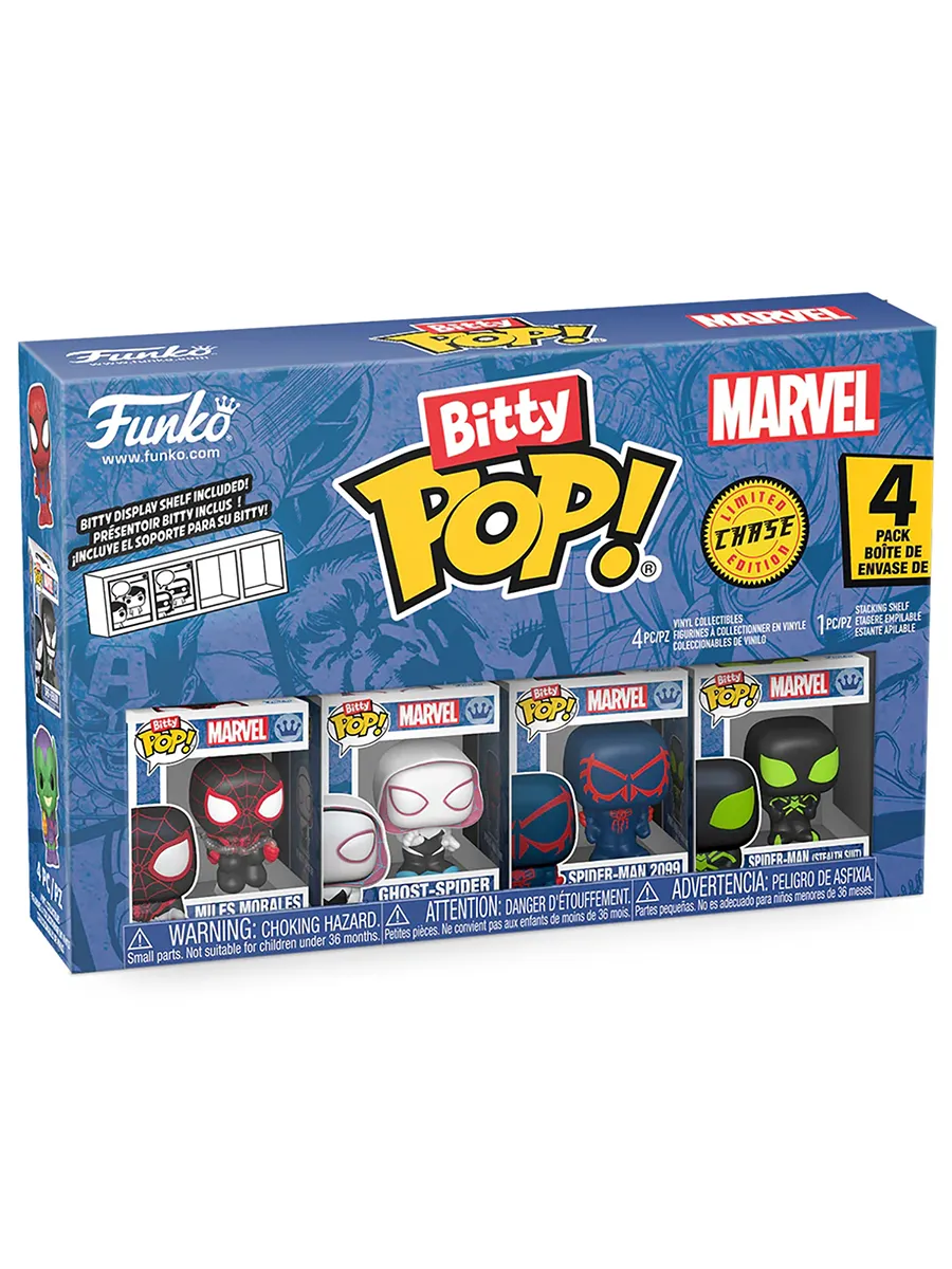 Фигурка Bitty Marvel Miles+Ghost-Spider+Spider-Man2099+?