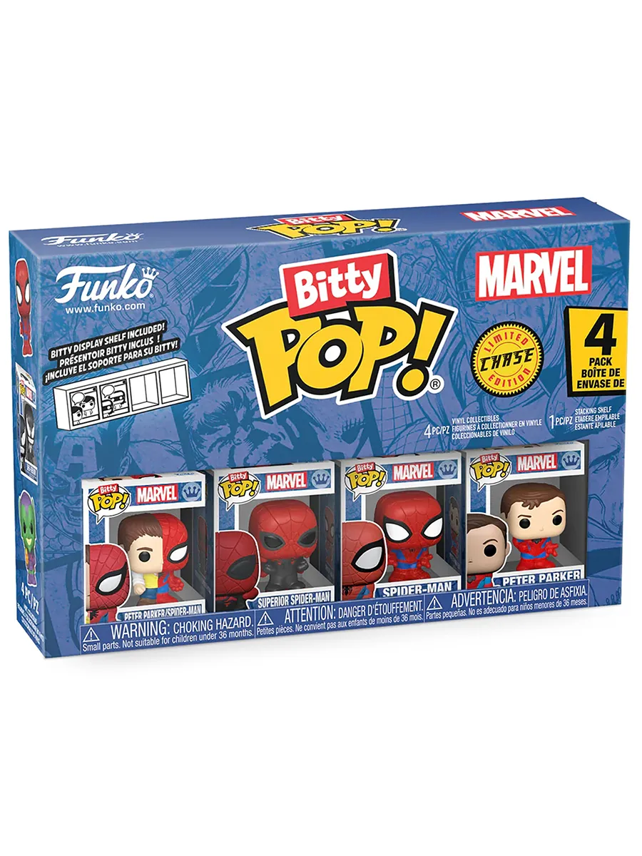 Фигурка Bitty Marvel Parker Split+Superior+Spider-Man+?