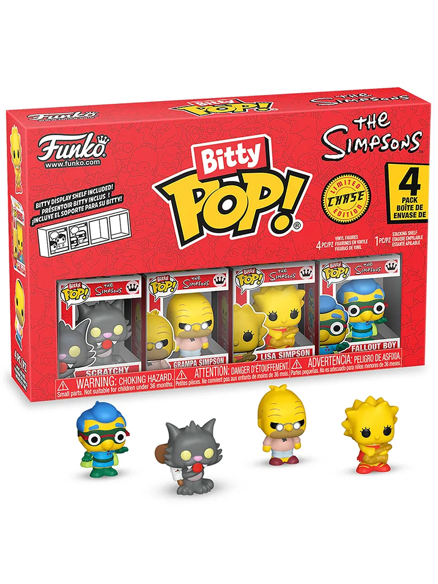 Фигурка Funko Bitty POP! Simpsons Scratchy+Grampa+Lisa+? Фигурка Funko Bitty POP! Simpsons Scratchy+Grampa+Lisa+?