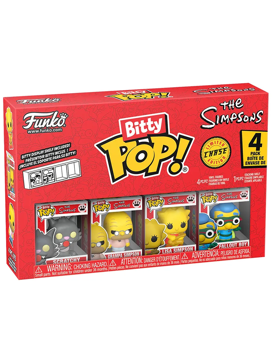 Фигурка Funko Bitty POP! Simpsons Scratchy+Grampa+Lisa+? Фигурка Funko Bitty POP! Simpsons Scratchy+Grampa+Lisa+?