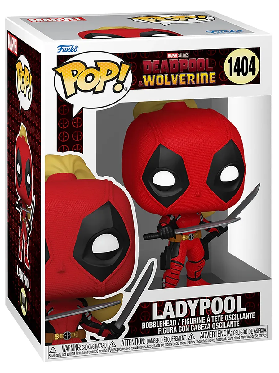 Фигурка Funko POP! Bobble Marvel Deadpool 3 Ladypool (1404)