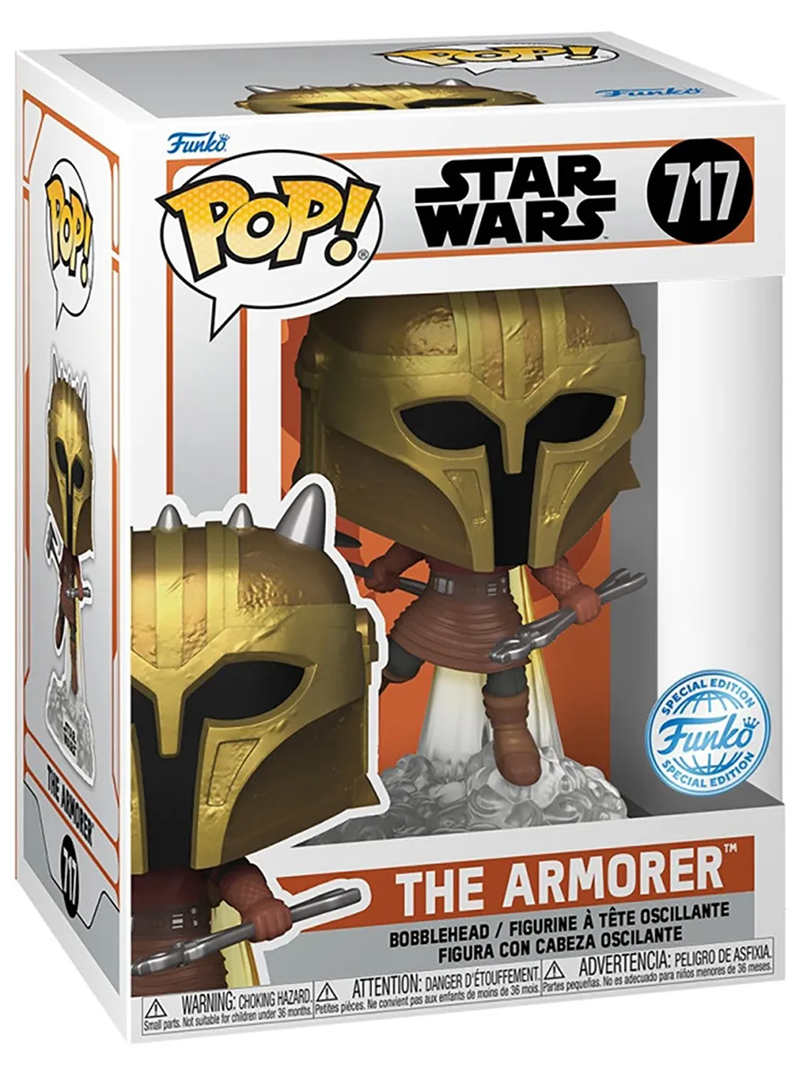 Фигурка Bobble Star Wars Mandalorian The Armorer w/Jetpack