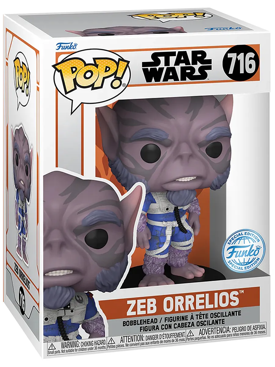 Фигурка POP! Bobble Star Wars Mandalorian Zeb Orrelios