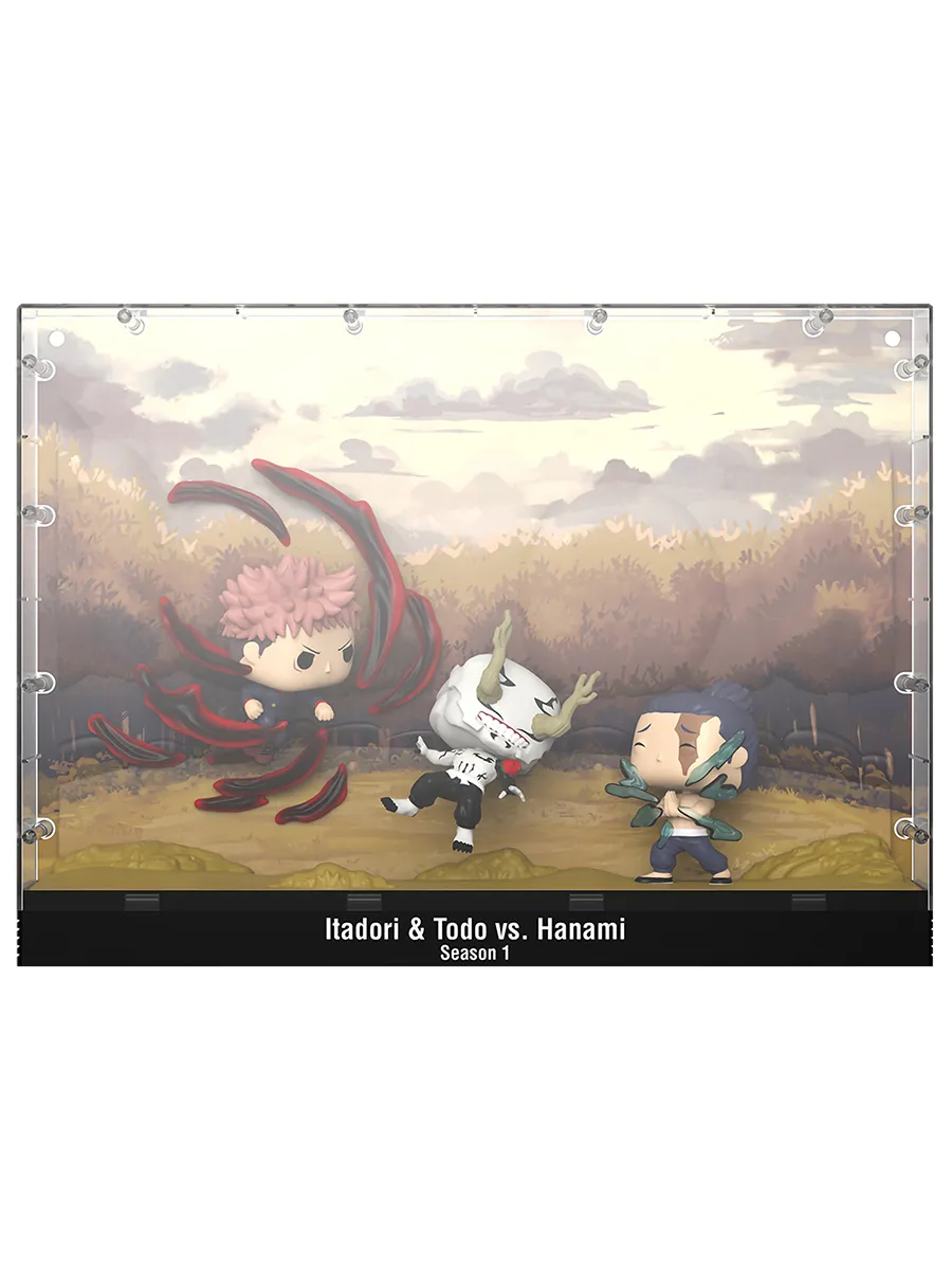 Фигурка Jujutsu Kaisen Yuji Itadori & Aoi Todo vs Hanami