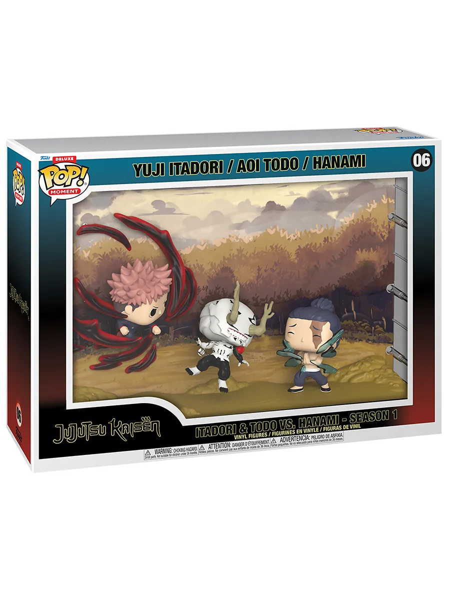 Фигурка Jujutsu Kaisen Yuji Itadori & Aoi Todo vs Hanami