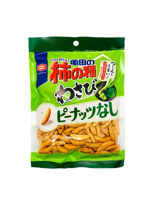 KAMEDA SEIKA Крекеры японские какинотане вкус васаби и арахиса, 173 г, 2 шт, 91 г, фото 2