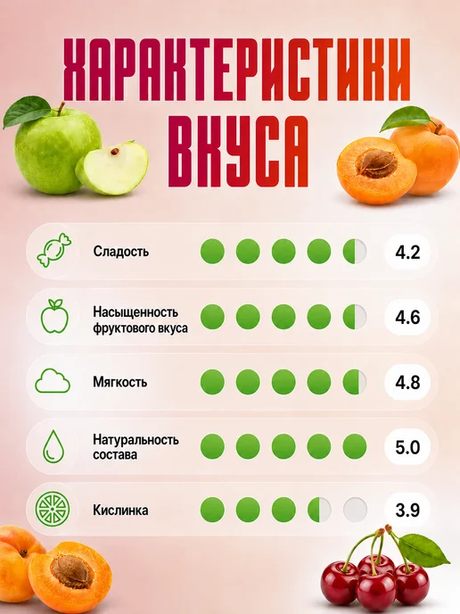 VitaminOS Мармелад без сахара натуральный Ягодный ассорти, вариант, фото 4