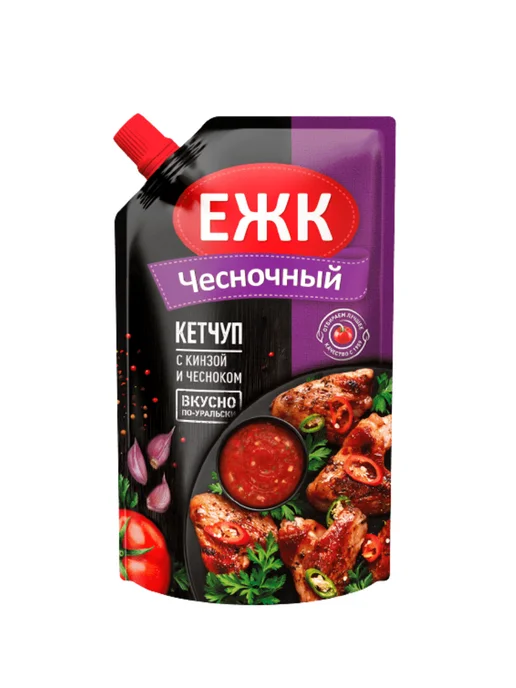 ЕЖК Кетчуп Микс вкусов 6 шт х 350 гр, 3 шт, 350 г, фото 2