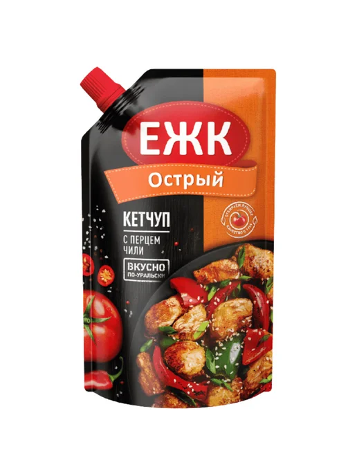 ЕЖК Кетчуп Микс вкусов 6 шт х 350 гр, 6 шт, 350 г, фото 3
