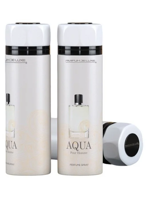 PARFUM DE LUXE AQUA Pour Homme. Женский парфюмиров. дезодорант-спрей, 200мл, 200 мл, фото 3