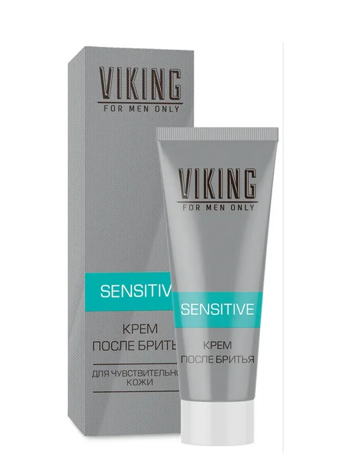 Viking Крем после бритья для чувствительной кожи Sensitive, 150мл, 75 мл, фото 7