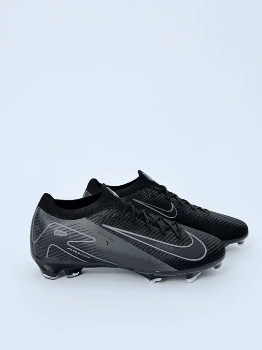ооо ДВИЖЕНИЙ Бутсы Nike AIR ZOOM футбольные шиповки сороконожки, черный, фото 2