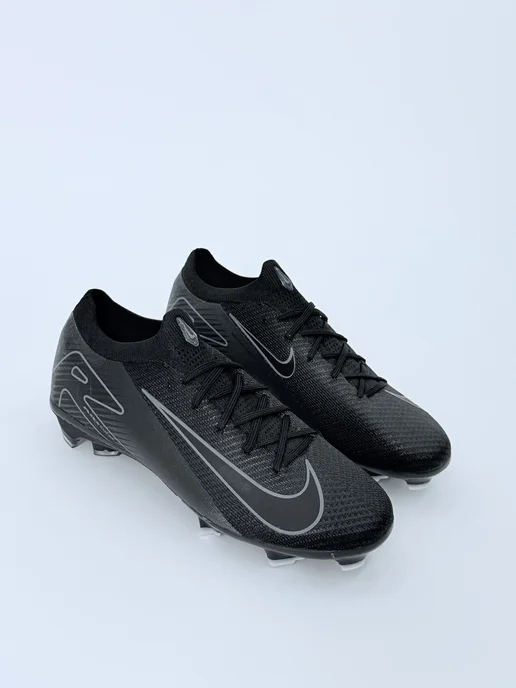 ооо ДВИЖЕНИЙ Бутсы Nike AIR ZOOM футбольные шиповки сороконожки, черный, фото 6