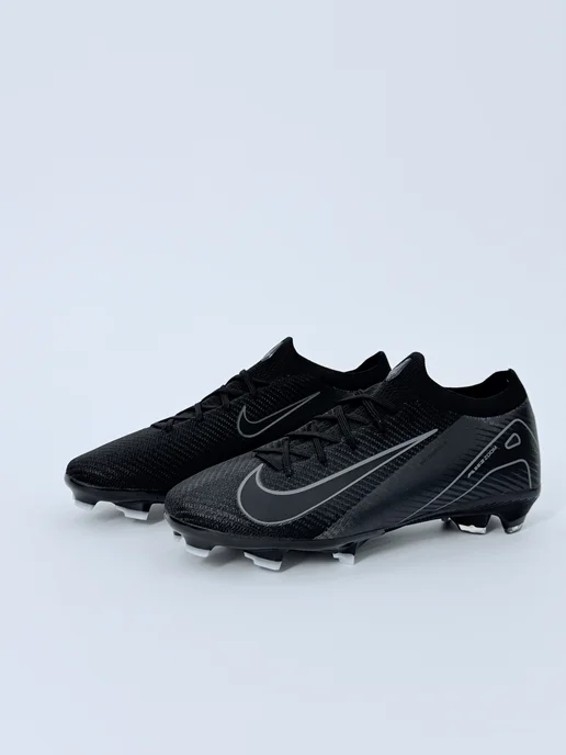 ооо ДВИЖЕНИЙ Бутсы Nike AIR ZOOM футбольные шиповки сороконожки, черный, фото 8