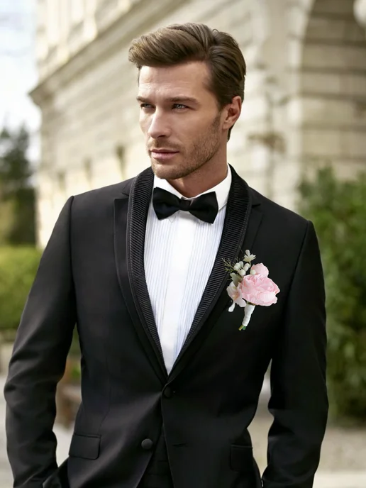 Lutik wedding Бутоньерка для жениха, бутоньерка для свидетелей, зеленый, фото 4