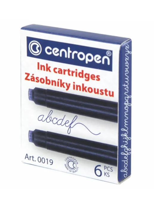 CENTROPEN Картриджи чернильные, 2 набора, черный, фото 2