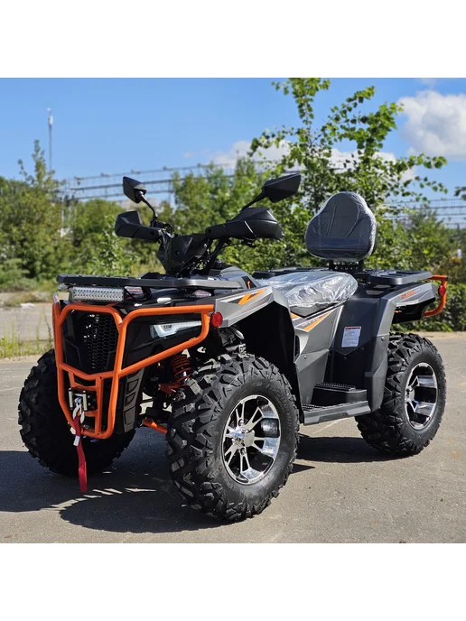 KUGOO Квадроцикл бензиновый K5 300СС, черный, фото 5