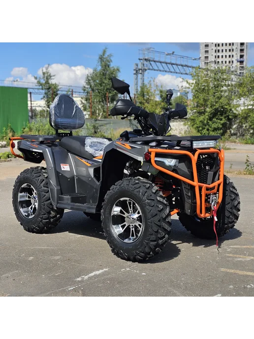 KUGOO Квадроцикл бензиновый K5 300СС, черный, фото 8