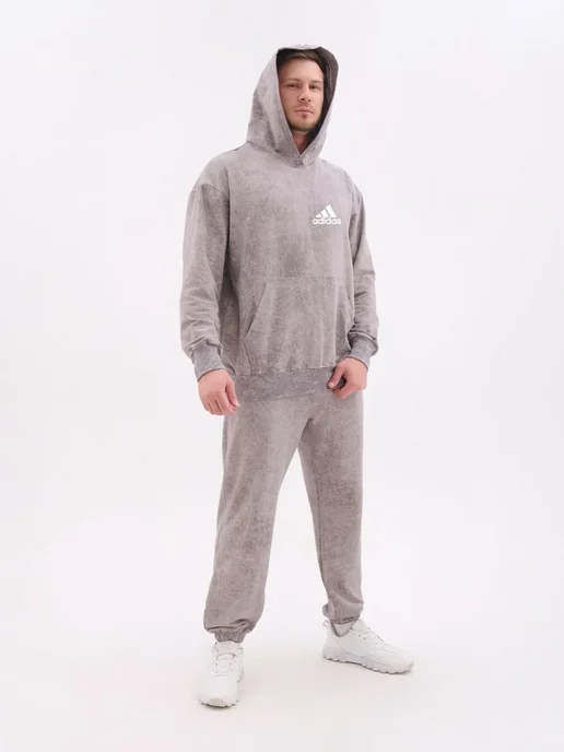 HN Fashion Костюмы Adidas, серый, фото 3