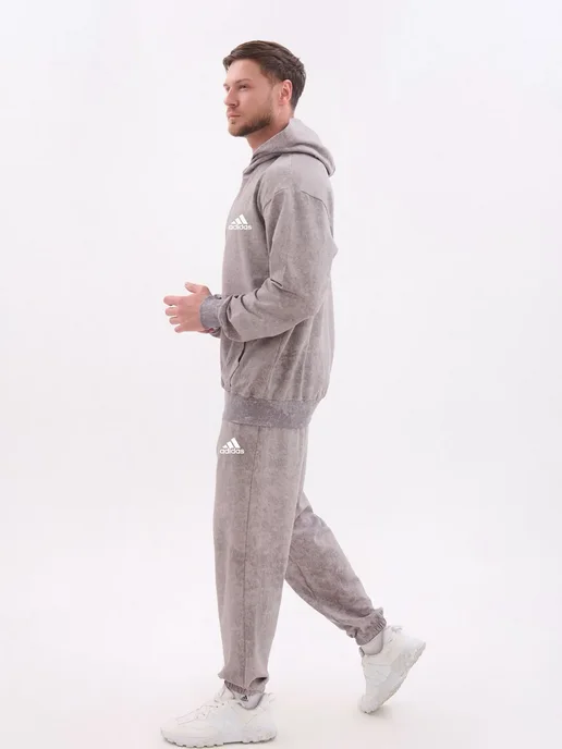 HN Fashion Костюмы Adidas, серый, фото 6