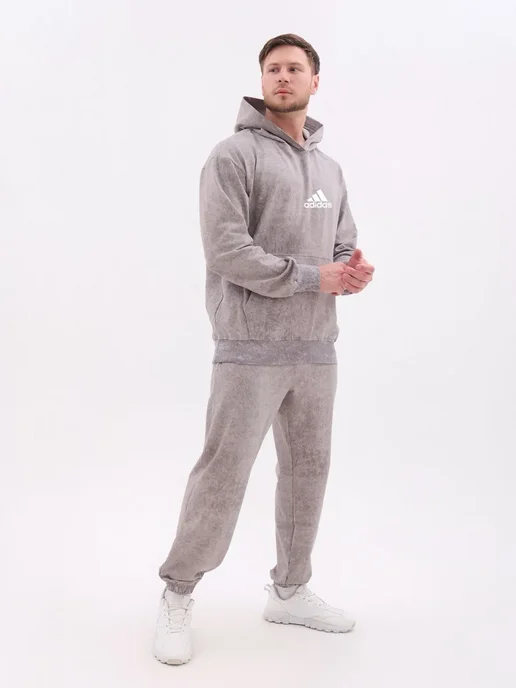 HN Fashion Костюмы Adidas, серый, фото 7