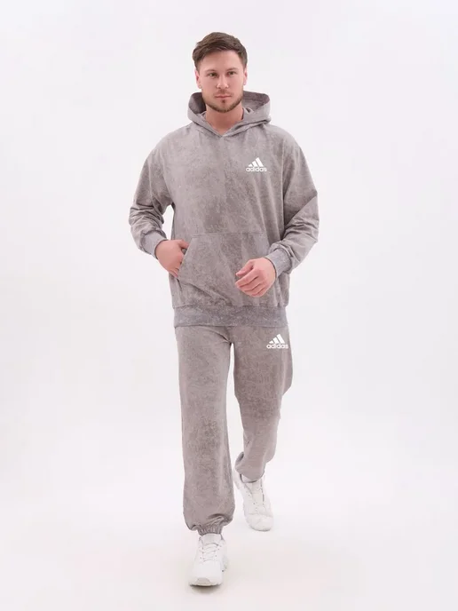 HN Fashion Костюмы Adidas, серый, фото 8