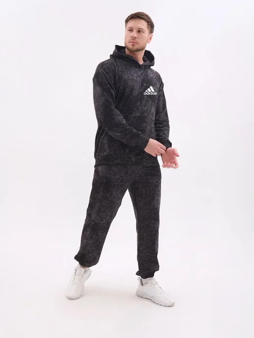 HN Fashion Костюмы Adidas, черный, фото 2
